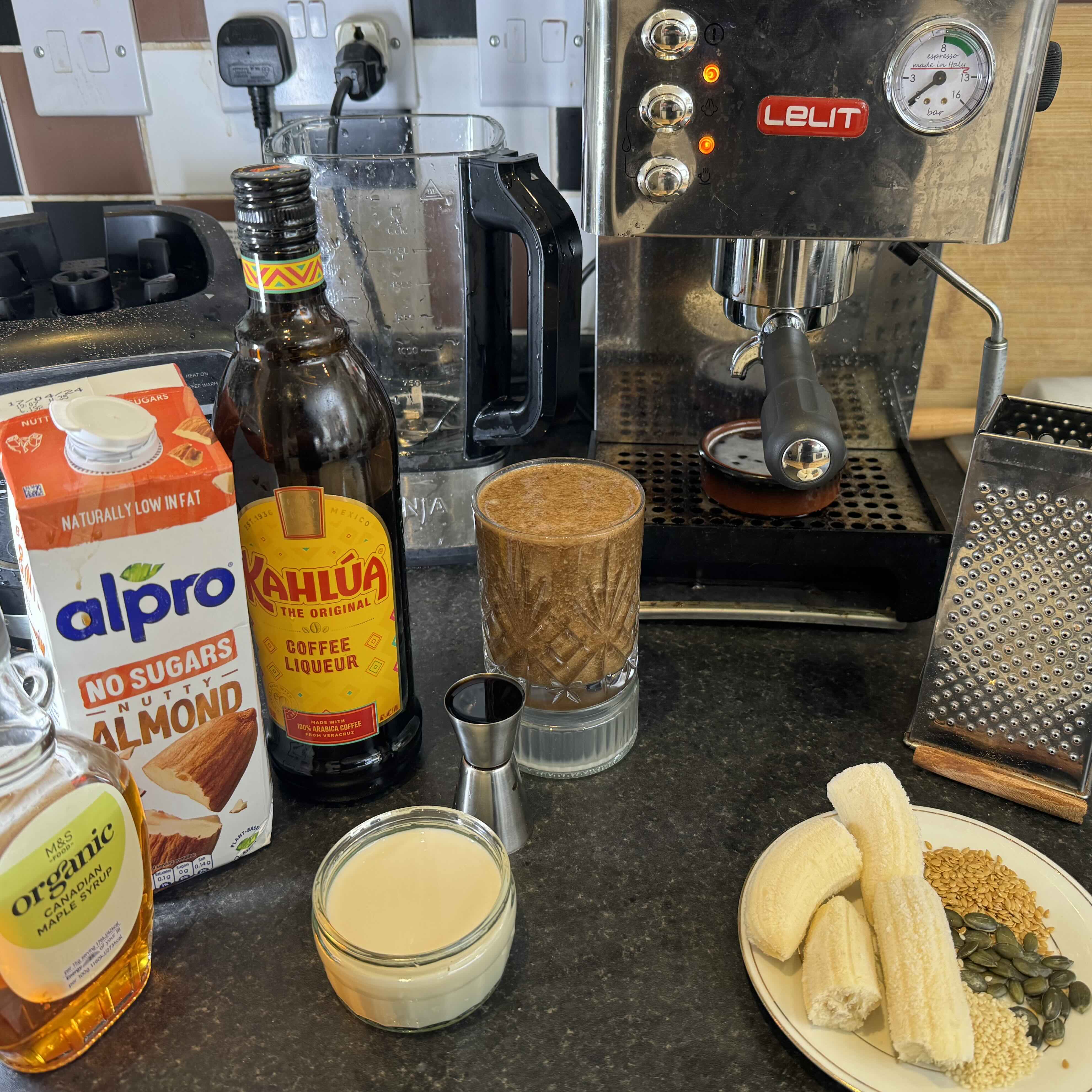 Nine AM Coffee Banana Smoothie